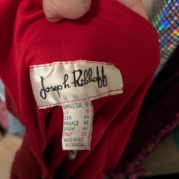 Joseph Ribkoff Red Dress - Picture 3 of 4